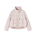 XIANGYING Down Jackets Silver Peony Stand Collar Moderate