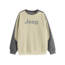 Jeep Grade School Sweatshirts Crew Neck Moderate Stretch