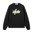 Tonlion Sweatshirts Crew Neck Moderate Straight Fit