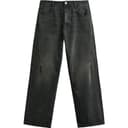 ZARA Jeans Green Moderate Straight Fit
