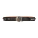Roberto Cavalli stonestudded buckle belt