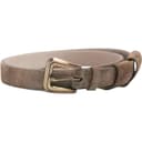 Brunello Cucinelli suede belt