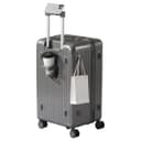 ELLE PC Trolley Bag 20 Inch, 24 Inch, 26 Inch White/Gray/Purple