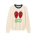 GUCCI Sweaters Ecru Crew Neck Moderate
