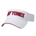 YONEX Polyester Sun Protection Hats White/Red