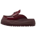 Jordan Air Jordan Mule Closed Toe Slippers Dark Red