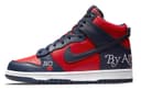 Nike X Supreme Sb Dunk High 'By Any Means Red Navy'