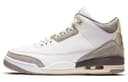 Jordan x A Ma Maniére Air Jordan 3 Retro Sp 'Medium Grey' Trendy Mid Vintage Ecru Gray