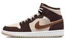 Air Jordan 1 Mid Se 'Cream Dark Chocolate'