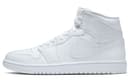 Jordan Air Jordan 1 Mid 'Triple White' High Vintage Pure White