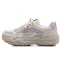 HUANQIU Breathable Beige Purple