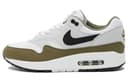 Nike Air Max 1 White Black Medium Olive