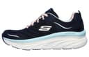 Skechers D'lux Walker Fabric Black Wide Fit