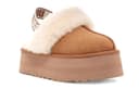 UGG Funkette Comfortable AbrasionResistant Winter FleeceLined Mules EVA SlipResistant Closed Toe Slippers