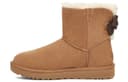 UGG Cow Split Winter FleeceLined, Round Tip Shaft Short Chestnut