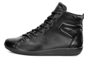 Ecco Size 2 High Black
