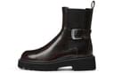 CHARLES&KEITH Small Ck Pu Ankle 4.3cm Black/Dark Brown/Dark Brown/Chalk White