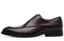 Desai Grain Cow Dress Dark Brown