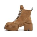 CHERYKALLY Maillard Style Ankle Cow Short Combat 8cm