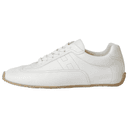 HERMES Master Cow Lowtop White
