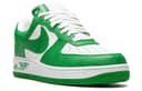 LOUIS VUITTON x Nike Air Force 1 LV Cow Green & White