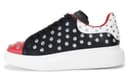 Alexander McQueen Oversized Cow Black Red