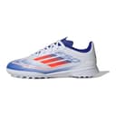 Adidas F50 League Kids' Soccer White Blue Red