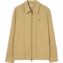 Burberry check zip shirt jacket