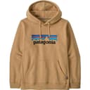 Patagonia Uprisal P 6 Logo Print Thickened Fleece Lined Pullover Hooded Sweatshirt