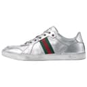 GUCCI Famiglia Lowtop Silver