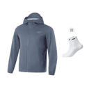 Li Ning Jackets & Gray Blue