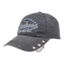 MLB Cotton Baseball Caps Charcoal Gray