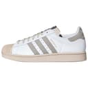 Adidas Originals Superstar 2 Fabric White Gray Brown