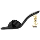 SAINT LAURENT Opyum Open Toe Mules
