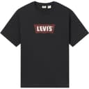 Levi's TShirts Black Crew Neck Moderate