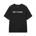 LiNing Way Of Wade TShirts Black Crew Neck Moderate
