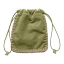 PRADA Cow Cell Phone Pouch Green