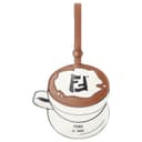 FENDI Cow Luggage Tag, Multicolor