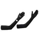 Reebok Polyamide Sun Protection Sleeves Black/Army Green/Dark Grey