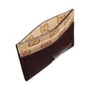 GUCCI Card Holder Regular Dark Brown