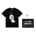 MLB TShirts Question Mark DuckBlack Limited Shopping Bag Crew Neck Moderate Straight Fit