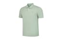QIAODAN Polo Shirts Smoke Jade Green Polo Collar Moderate Straight Fit