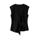 XIANGYING Shirts Black Vneck