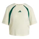 Adidas Hyperglam Ivory White Crew Neck Moderate