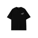 FILA TShirts Black Crew Neck Moderate Straight Fit