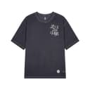LiNing TShirts Meteorite Gray Crew Neck Moderate Straight Fit