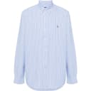 Polo Ralph Lauren Shirts Blue Lapel Moderate