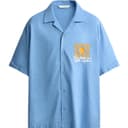 ZARA Shirts Blue Moderate