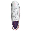 Adidas F50 Soccer Lowtop White/Solar Purple/Swirl Neon Red