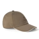 Loro Piana Cotton Baseball Caps Acorn Brown